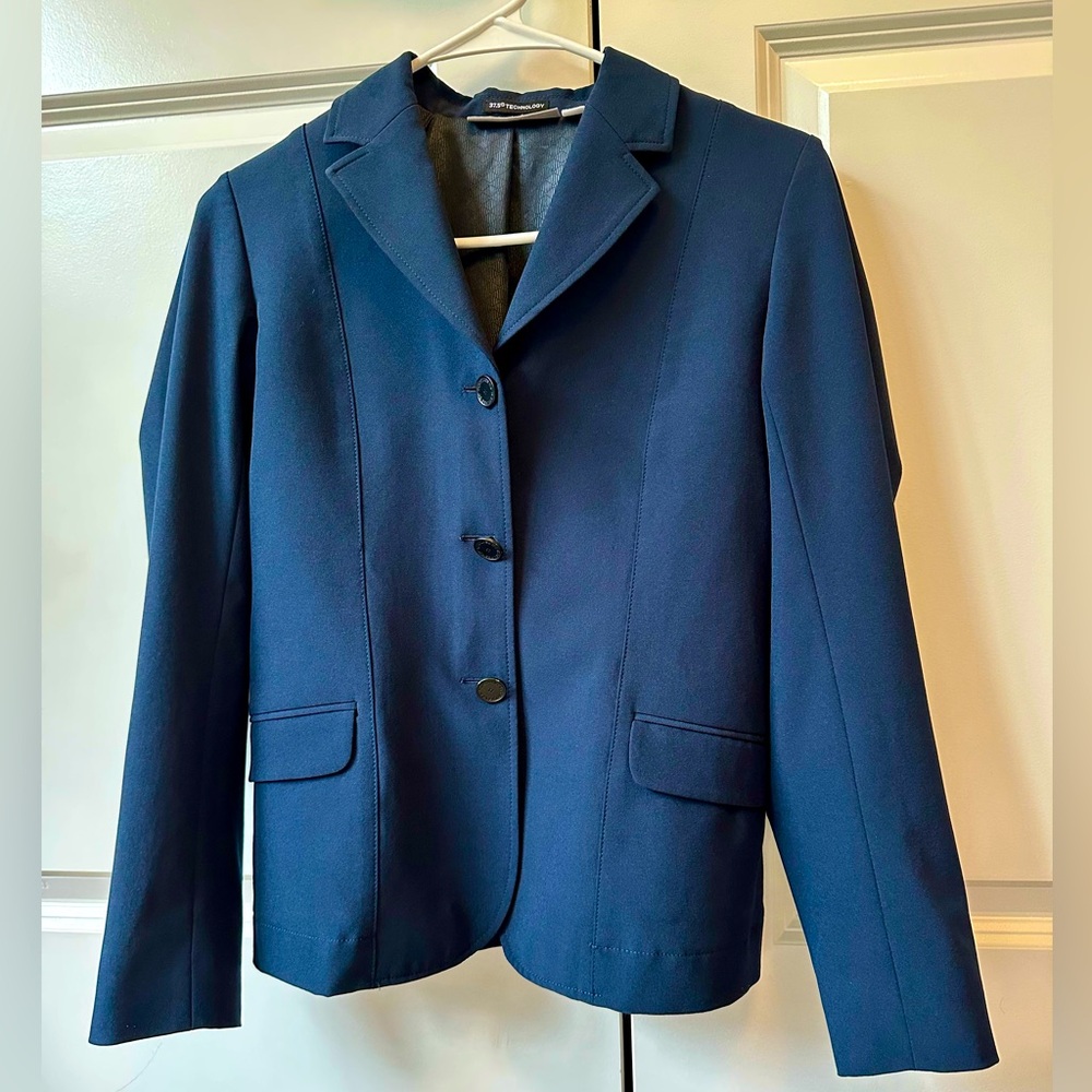 RJ Classics Navy Youth Show Coat, size Youth 16 Short.
